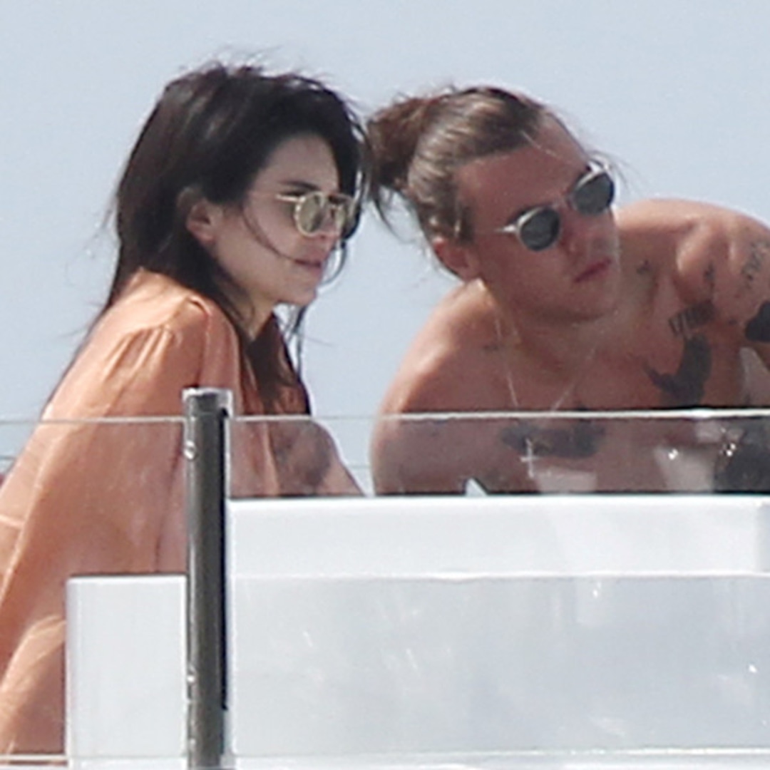 kendall and harry on yacht